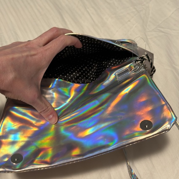 NWT holographic Dolphin Crossbody purse - Picture 5 of 5